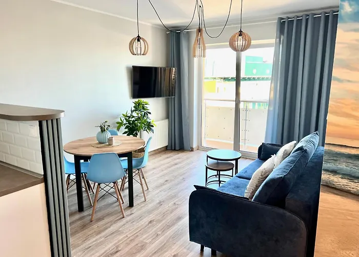 Apartament Portowa z WIDOKIEM NA MORZE